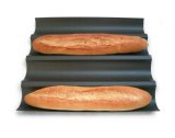 GOBEL Baguettes Tray (fits 4) 38x32cm/15x12.6" Non-stick