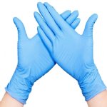 Power Free Nitrile Gloves Medium Size