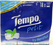 Tempo pocket tissues (Handkerchief) 18 pcs Icy Menthol in Canada