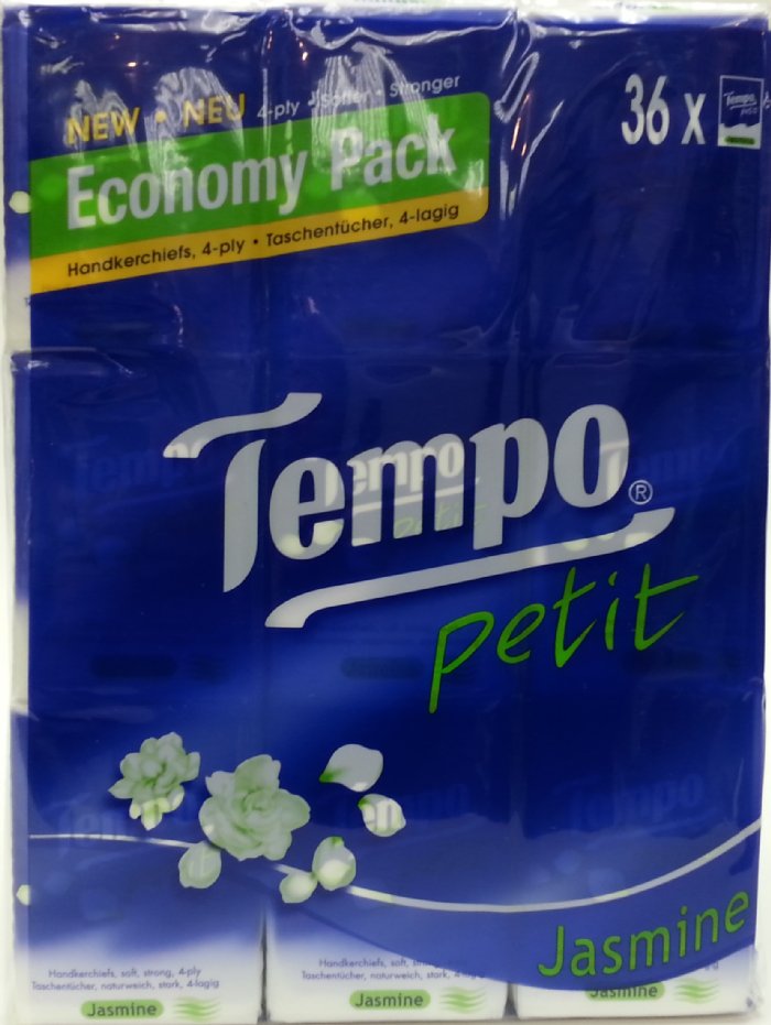 30 Tempo pocket tissues