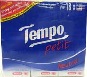 Tempo pocket tissues (Handkerchief) 18 pcs Non-fragrant in Canada