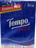 Tempo pocket tissues (Handkerchief) 36 pcs Non Fragrant in Canada