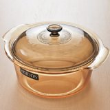 Visions VSD-5 5L Glass Dutch Oven with Lid